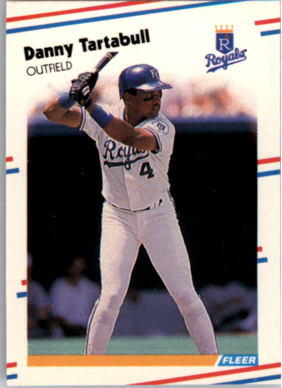 1988 Fleer Mini Baseball Cards 028      Danny Tartabull